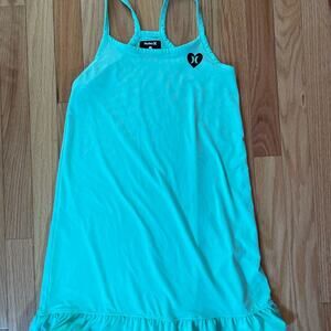 Girls Hurley Dress with ruffle, 10-12 mint